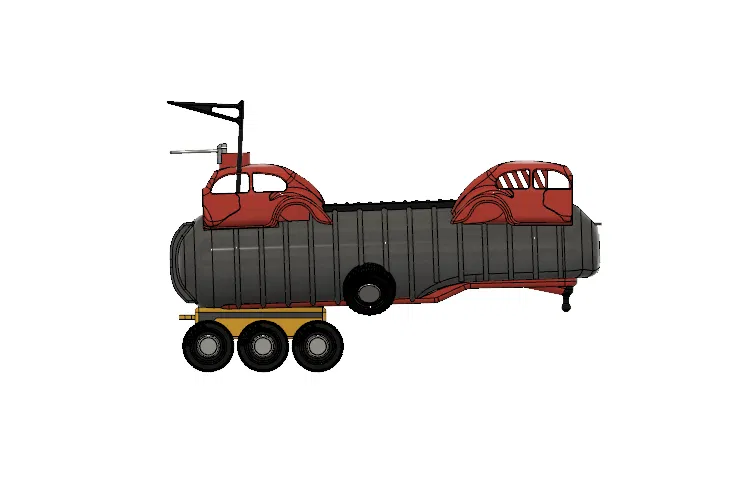 Yellow Zil War Rig - Rơ Moóc/Bồn Chở Phần 2 - Image 3