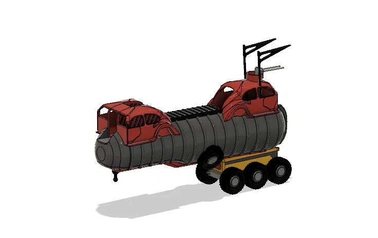 Yellow Zil War Rig - Rơ Moóc/Bồn Chở Phần 2 - Image 6