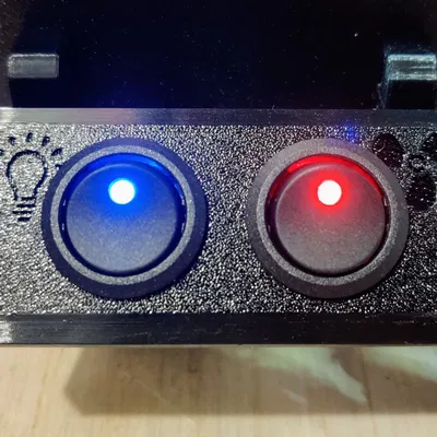 Khay Gắn Công Tắc Đèn & Quạt Tùy Chỉnh