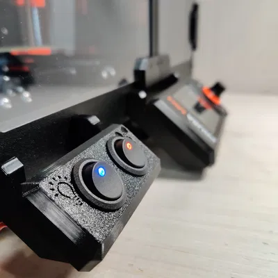 Khay Gắn Công Tắc Đèn & Quạt Tùy Chỉnh