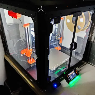 Khay Gắn Dải LED Cho Prusa Enclosure Nguyên Bản