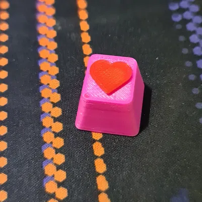 Keycap Trái Tim