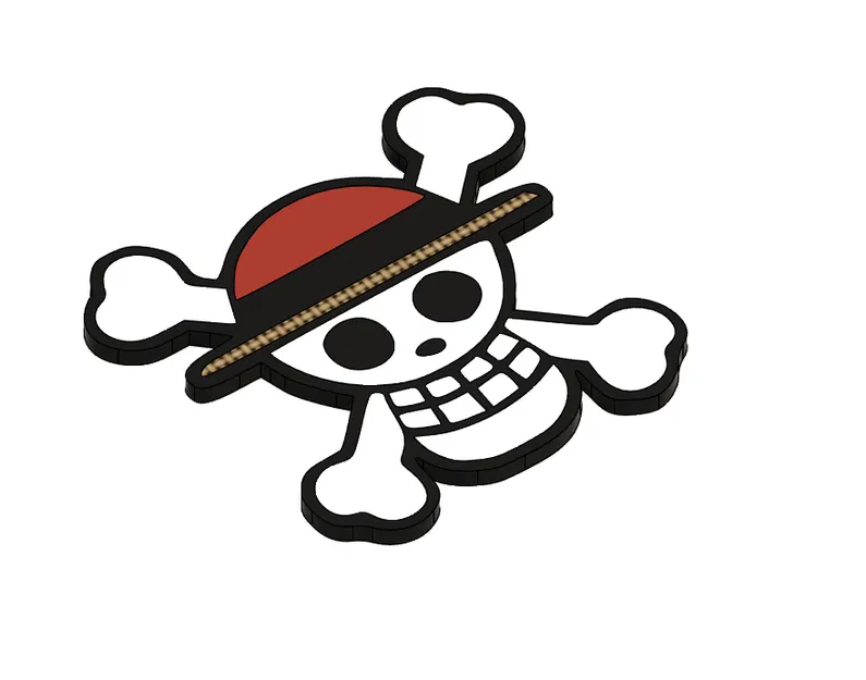 Logo One Piece - Mẫu In 3D - Image 1