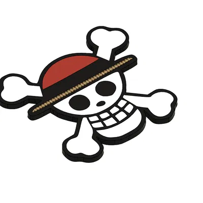 Logo One Piece - Mẫu In 3D