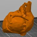 Trái Tim Valentine Low Poly - Thumbnail 5