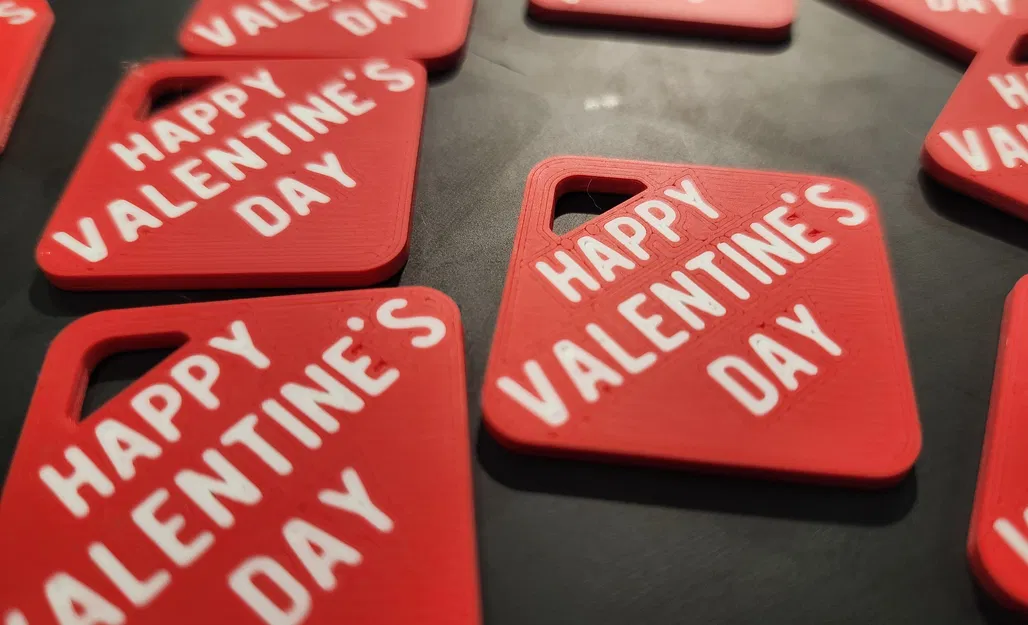 Thẻ Chúc mừng Ngày Valentine ♡♡ Bản 1 Màu + Bản MMU - Image 1