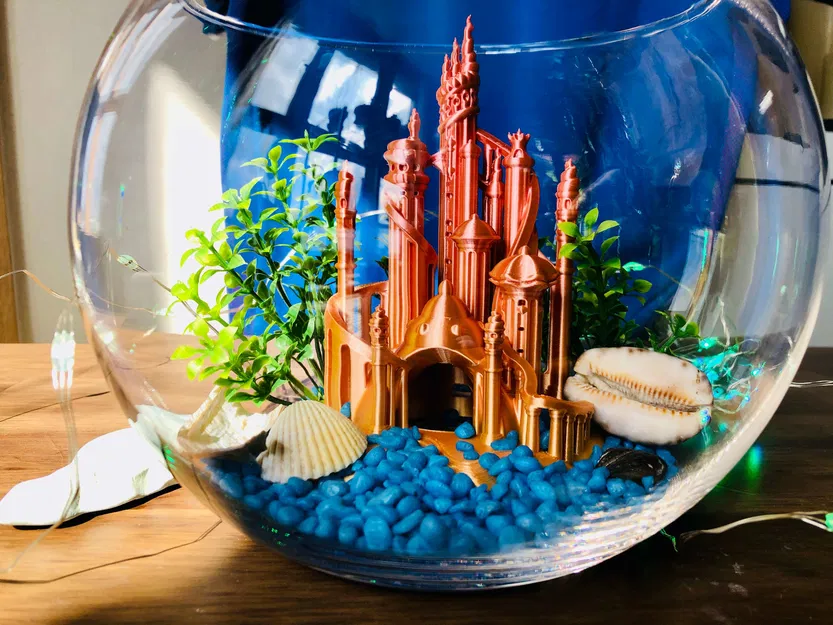 Cung Điện Vua Triton, Nàng Tiên Cá - Trang Trí Bể Cá / Thủy Cung - Image 1