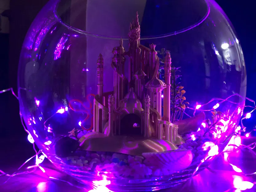 Cung Điện Vua Triton, Nàng Tiên Cá - Trang Trí Bể Cá / Thủy Cung - Image 2