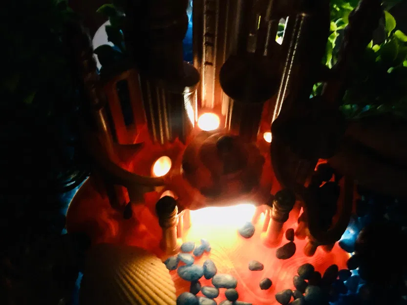 Cung Điện Vua Triton, Nàng Tiên Cá - Trang Trí Bể Cá / Thủy Cung - Image 4