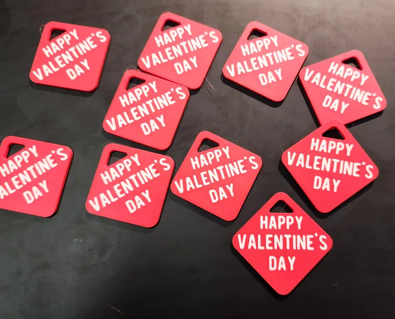 Thẻ Chúc mừng Ngày Valentine ♡♡ Bản 1 Màu + Bản MMU - Image 3