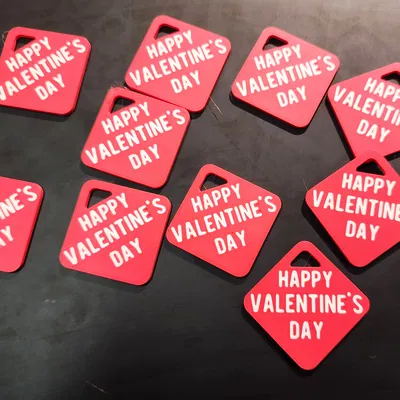 Thẻ Chúc mừng Ngày Valentine ♡♡ Bản 1 Màu + Bản MMU