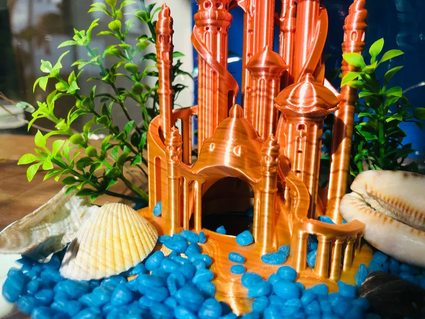 Cung Điện Vua Triton, Nàng Tiên Cá - Trang Trí Bể Cá / Thủy Cung - Image 9