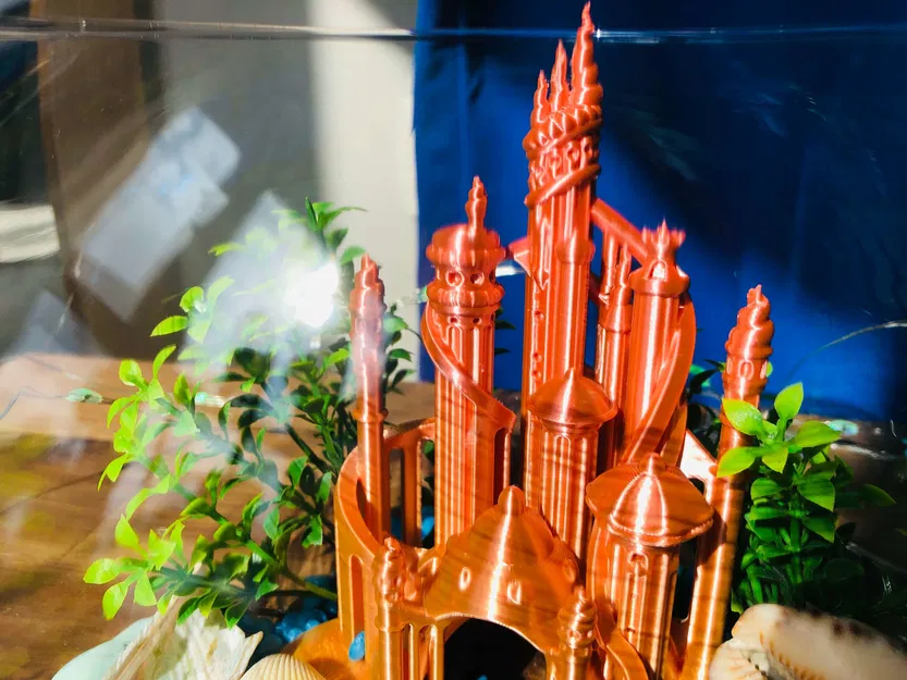 Cung Điện Vua Triton, Nàng Tiên Cá - Trang Trí Bể Cá / Thủy Cung - Image 12