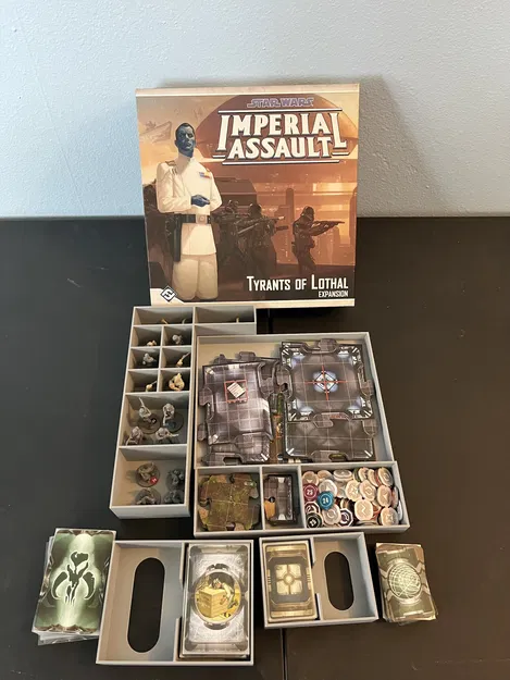 Giải pháp lưu trữ cho bản mở rộng mini Imperial Assault - Image 1