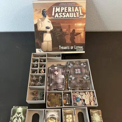 Giải pháp lưu trữ cho bản mở rộng mini Imperial Assault
