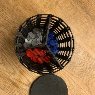 Vier Gewinnt 360° Mở Rộng: Nắp và Vách Ngăn