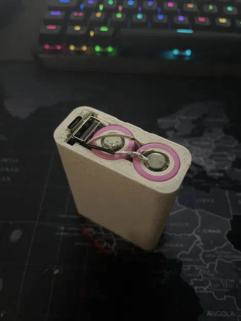 Vỏ Sạc Dự Phòng 2 x 18650 7000mAh 5V 2A - Image 1