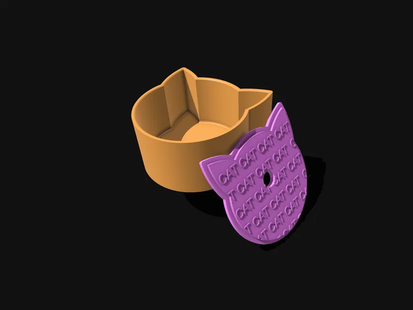 Hộp Đựng Hình Con Mèo - Image 1