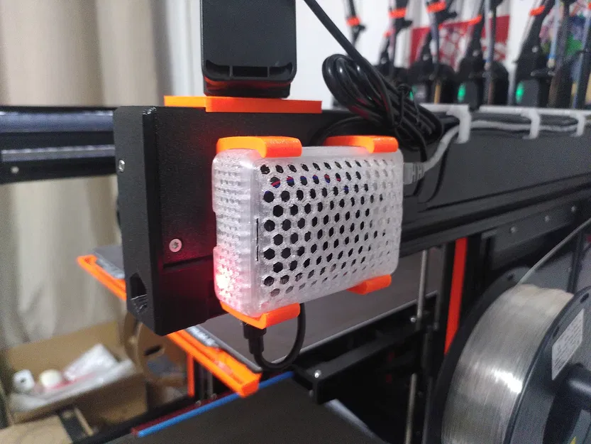 Kẹp Gắn Case Pi4 Cho PrusaXL - Image 1