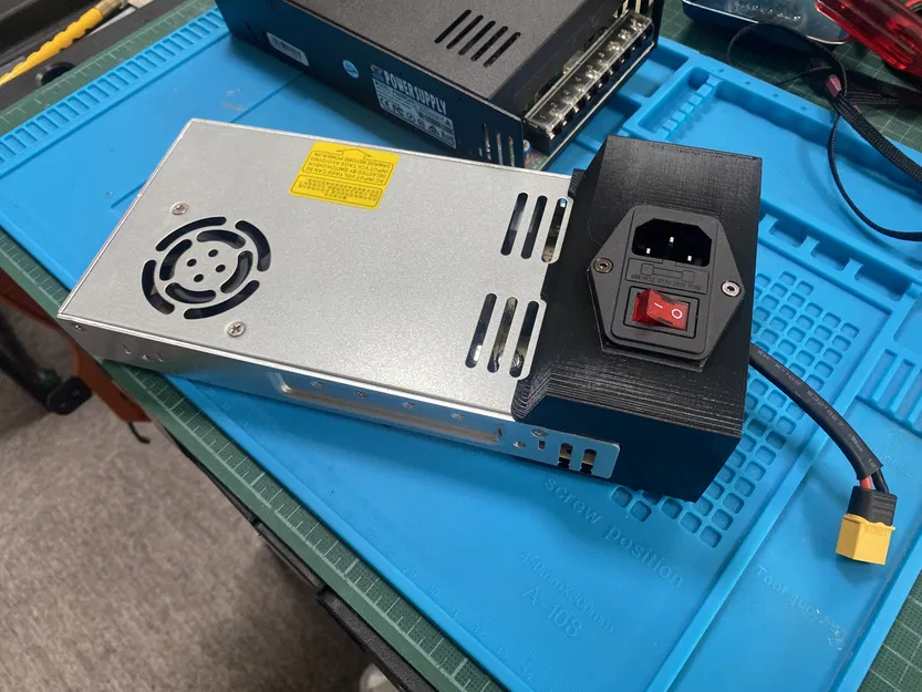 Giá đỡ nguồn Meanwell LRS-350 cho SOVOL SV06 - Image 1