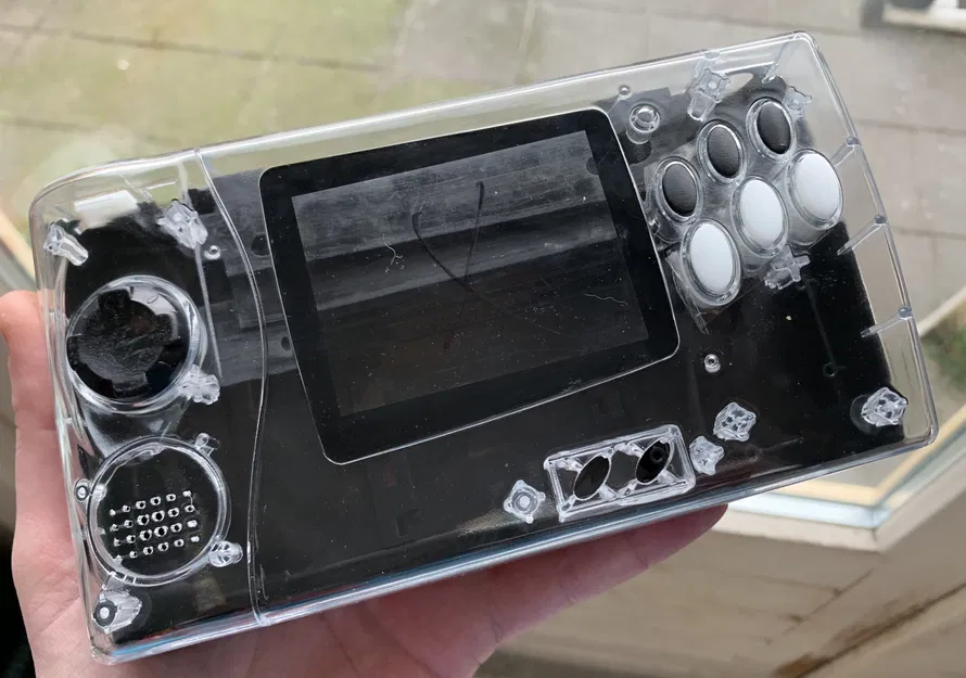 Vỏ Thay Thế SEGA Nomad + Nút Bấm - Image 1