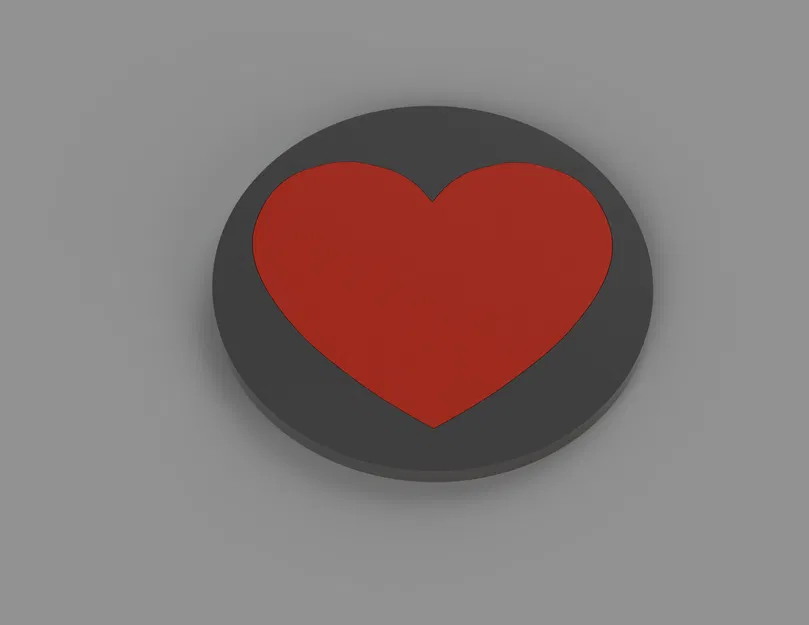 Miếng lót ly hình trái tim - Image 2