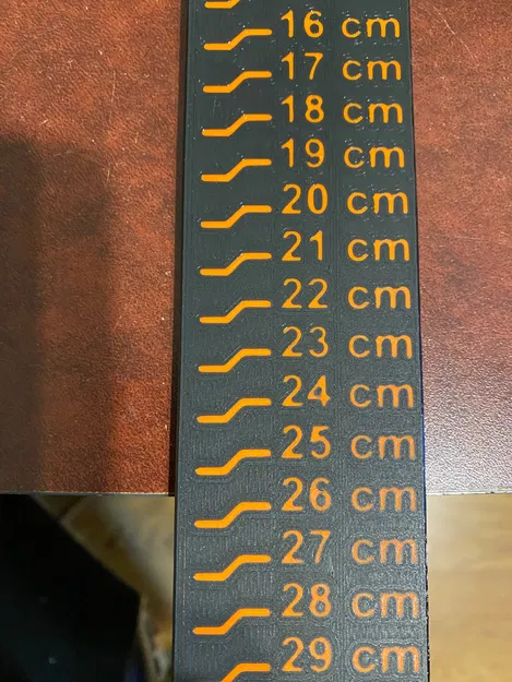 Thước đo chiều cao bản in remix cho dòng máy Prusa XL nhiều màu - Image 2