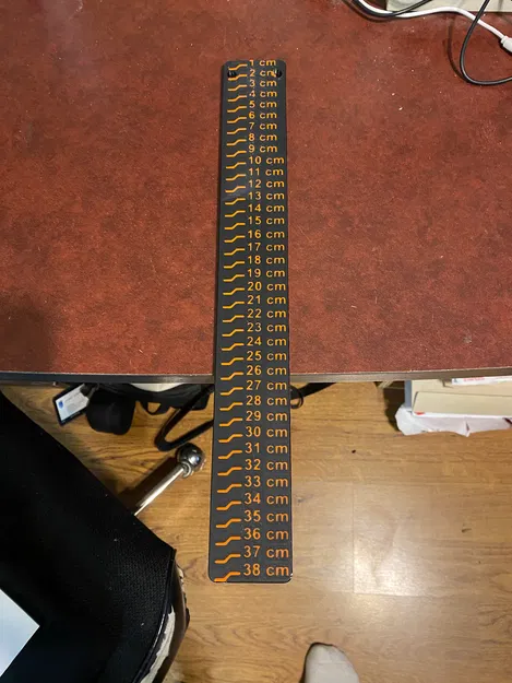 Thước đo chiều cao bản in remix cho dòng máy Prusa XL nhiều màu - Image 3