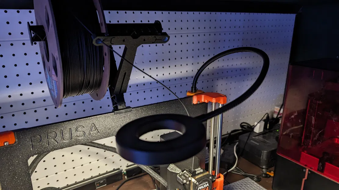 Giá đỡ đèn cho Prusa MK3/MK4 - Image 1