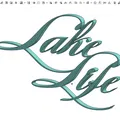 Chữ "Lake Life" Viết Tay Cho Trang Trí Nhà Cửa - Thumbnail 2