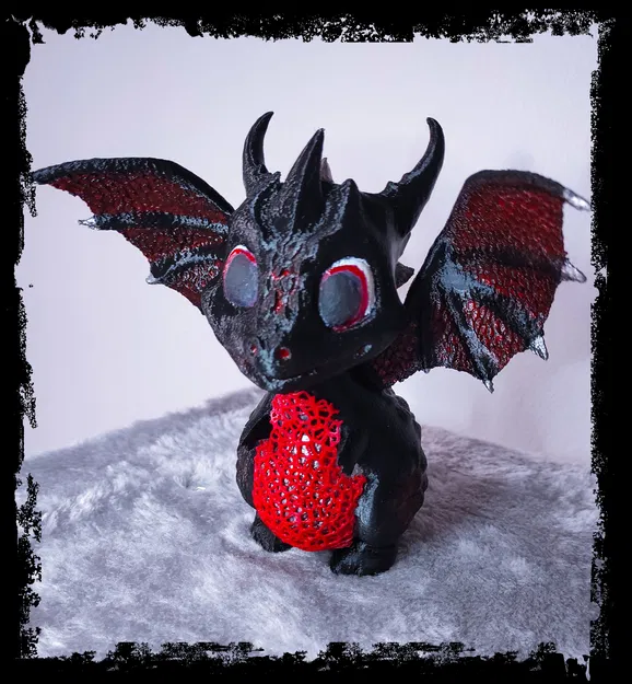 Rồng Con Với Vảy Voronoi - Image 2