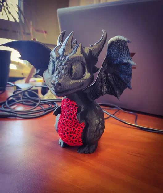 Rồng Con Với Vảy Voronoi - Image 7