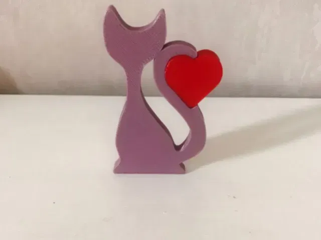 Mèo với trái tim - Image 1