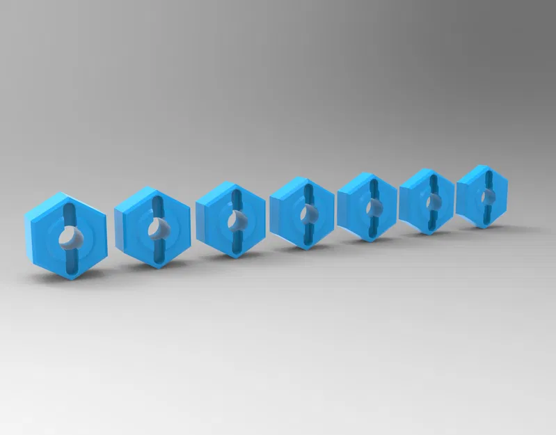 Cục Bánh Xe Lục Giác 12mm Cho Xe RC - Image 1