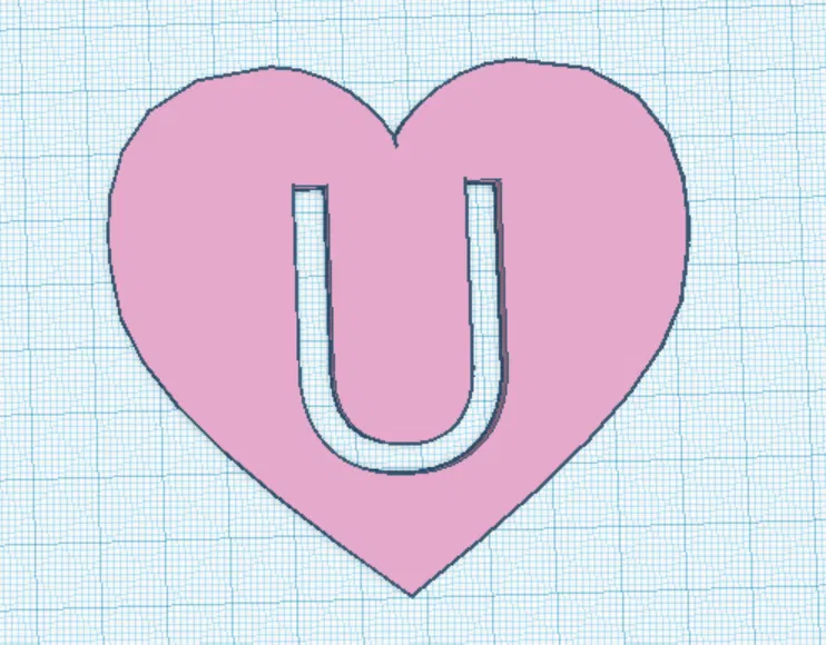 Miếng lót ly hình trái tim - Image 1