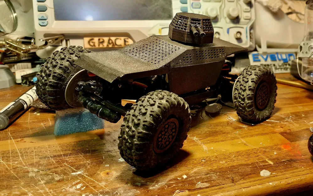 Thân xe cứng cho Axial AX24 (Bản đang phát triển) - Image 1