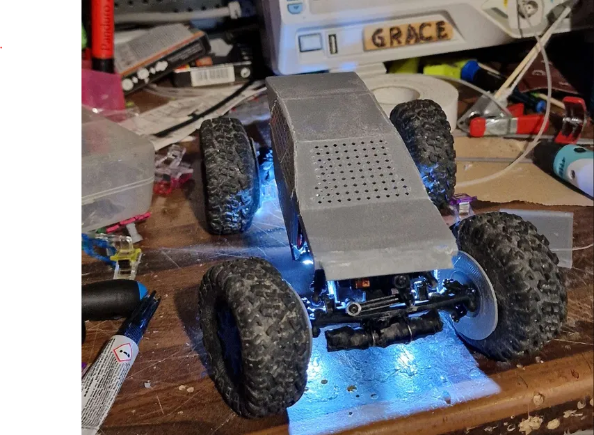 Thân xe cứng cho Axial AX24 (Bản đang phát triển) - Image 2