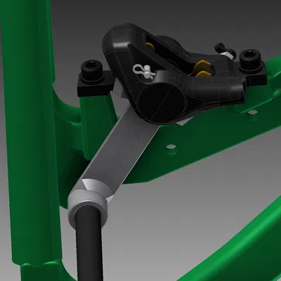 CHẶN MÁ PHANH DẦU CHO TRỤC XE ĐẠP 12MM