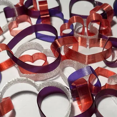 Valentine's Heartstrings: Bản Giao Hưởng Tình Yêu In 3D Từ 0.5g Nhựa