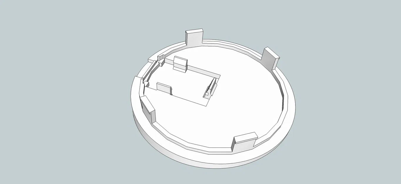Đế Núm Xoay Điều Khiển Media Có Khe Giữ Cho Pro Micro - Image 9