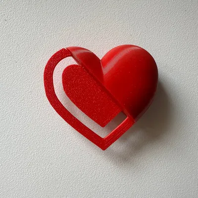 Móc khóa trái tim mini
