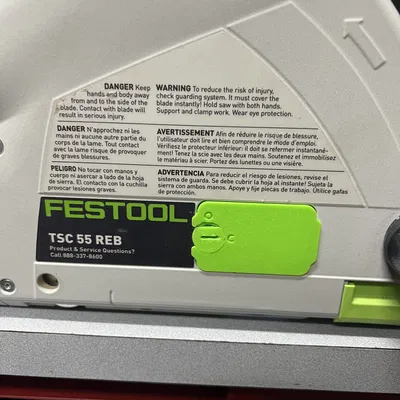 Tấm Che Khóa Cho Cưa Ray Festool TSC 55 và TS 75