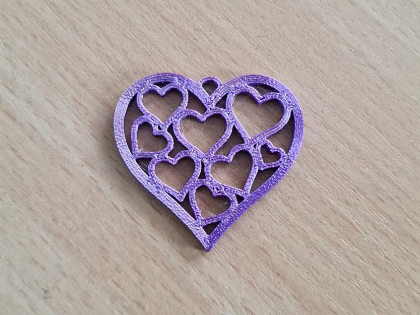 Trái Tim và Những Trái Tim Nhỏ (Mặt Dây Chuyền & Móc Khóa) - Image 2