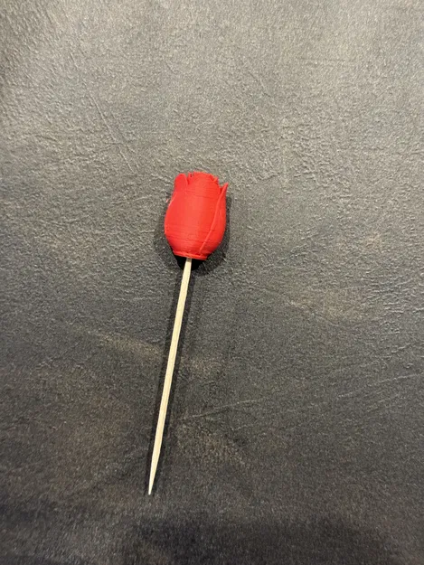 Trang trí tăm "Bông Hồng" - Image 2