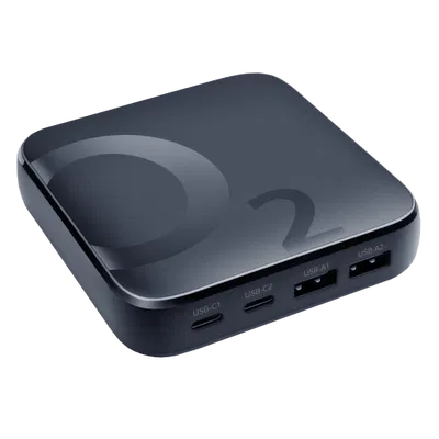 Giá đỡ dưới gầm bàn - Sạc USB từ O2