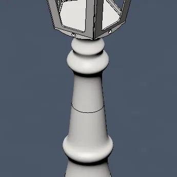 Đèn Sân Vườn Trang Trí Module Cao 1m