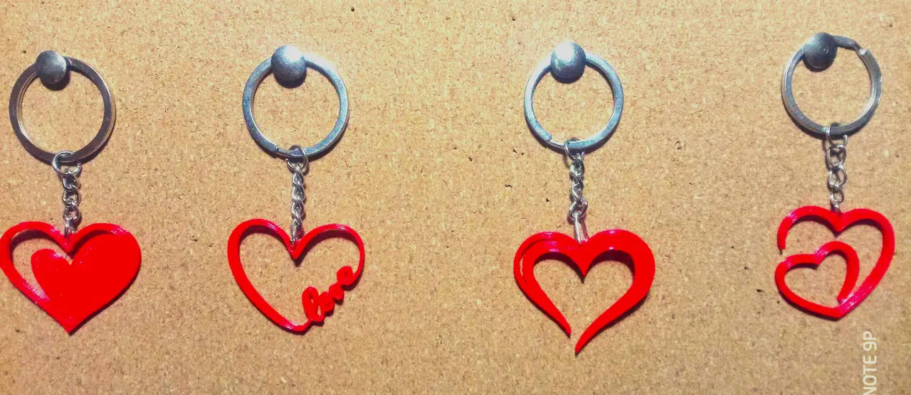 Móc Khóa Trái Tim - Image 1