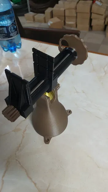 Ray trục vít me và bộ gá kẹp cho ê tô xoay - Image 2