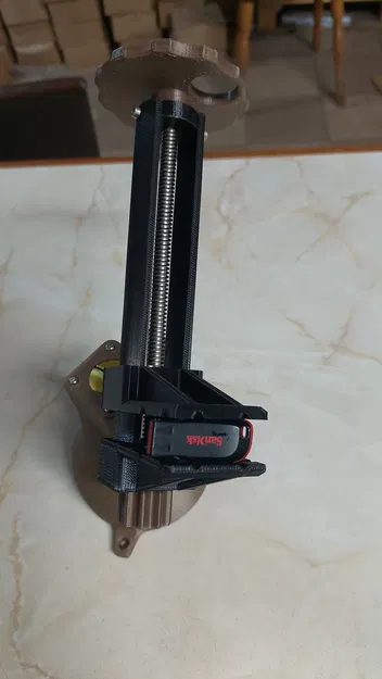 Ray trục vít me và bộ gá kẹp cho ê tô xoay - Image 3