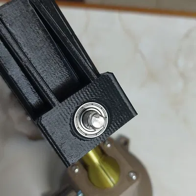 Ray trục vít me và bộ gá kẹp cho ê tô xoay